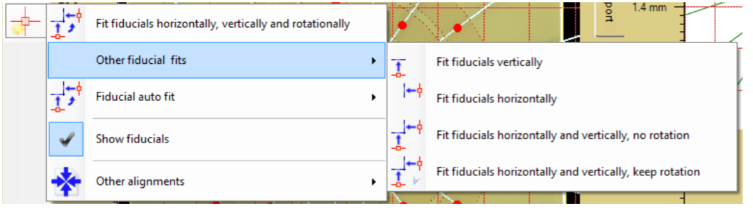 Image of all other fiducial fits options.