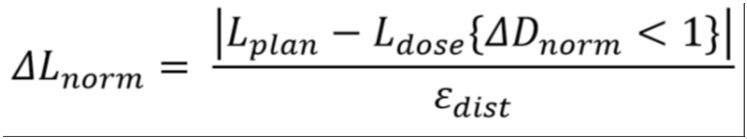 Equation for normalized distance to agreement