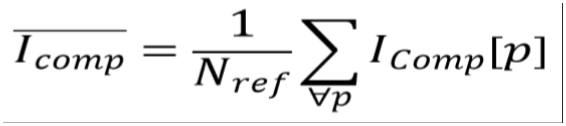 Image of average comparison value equation.