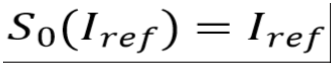 Image of S0(Iref) equation.